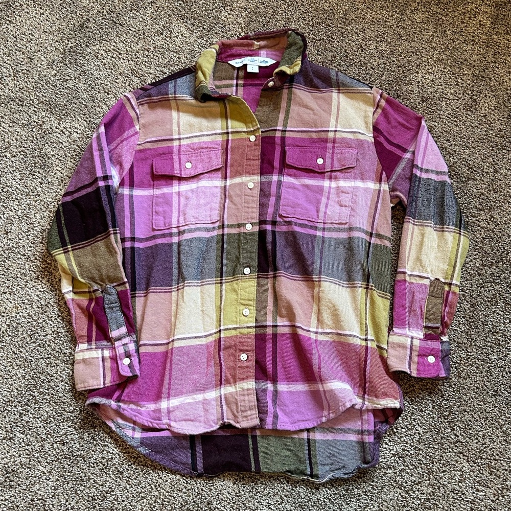 Old Navy Boyfriend Flannel Shirt